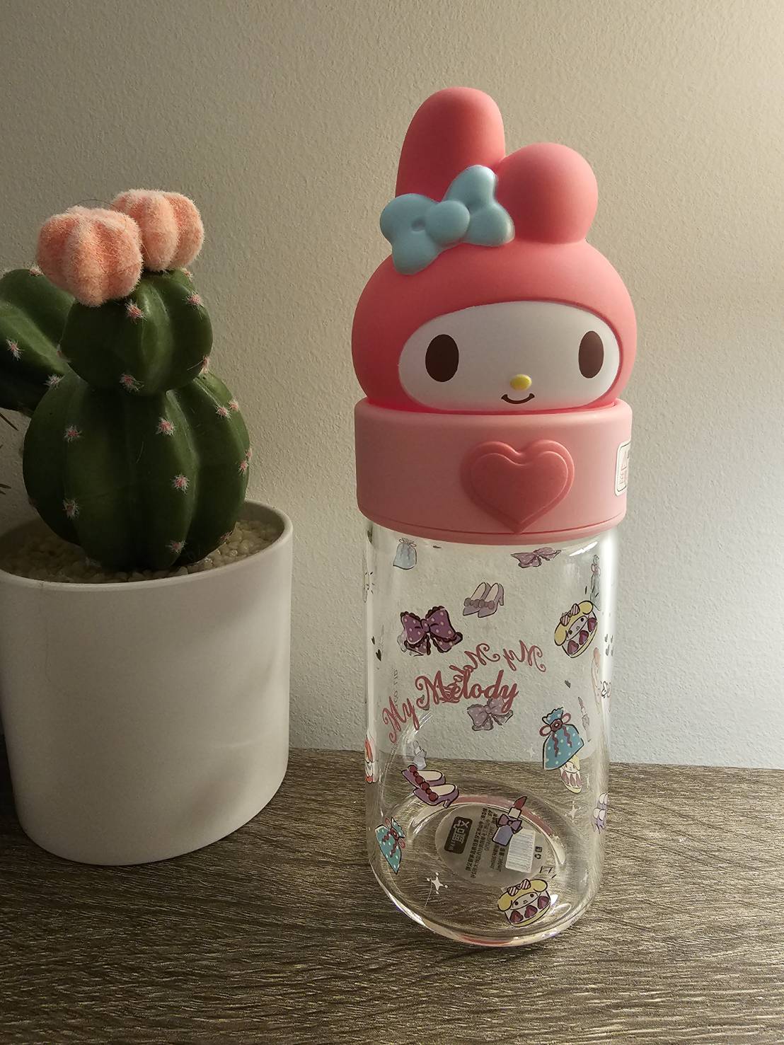 Glass Water Bottle