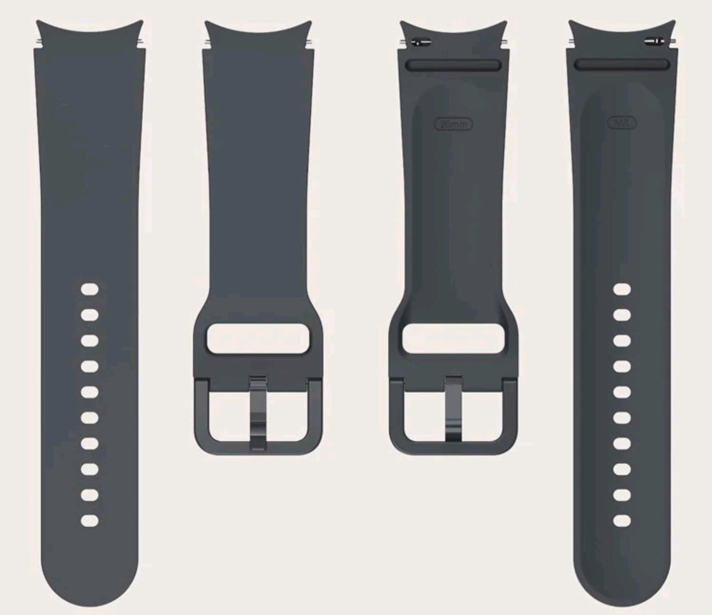 Silicone Watchband compatible with Galaxy 5/Pro