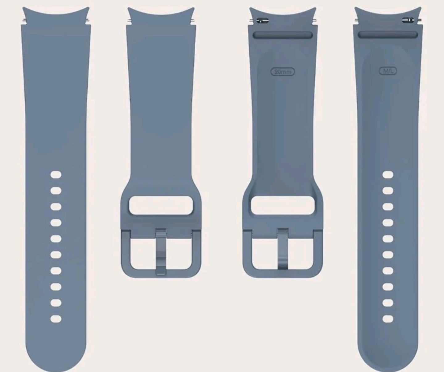 Silicone Watchband compatible with Galaxy 5/Pro